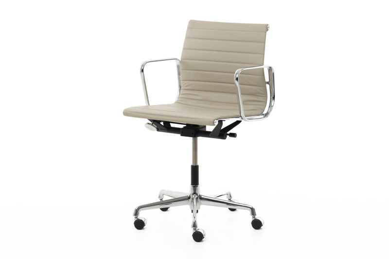 Vitra EA 117 Cuero / Beige / Gris