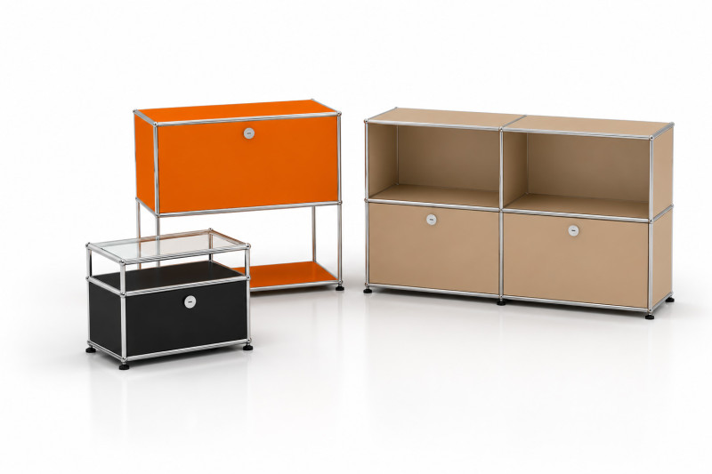 Contenedores con ruedas USM Haller en diferentes versiones