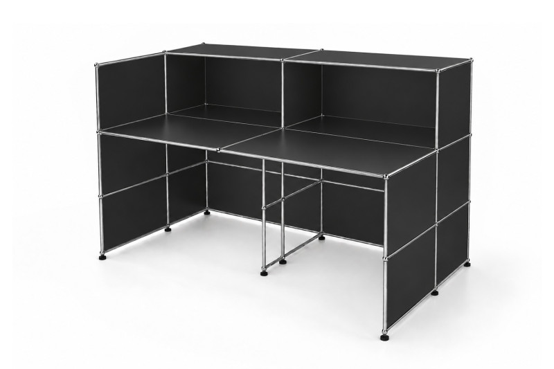 USM Haller Theke / Empfangstheke mit Sichtschutz