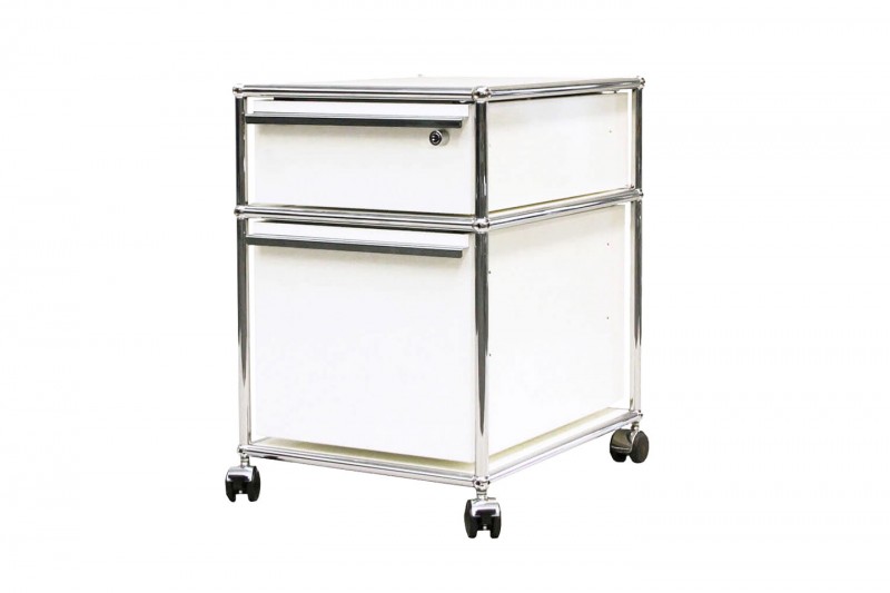 USM Haller Roller Container Pure White RAL 9010