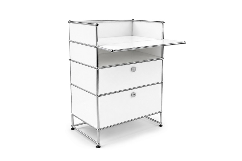 USM Haller Wickeltisch Reinweiß RAL 9010