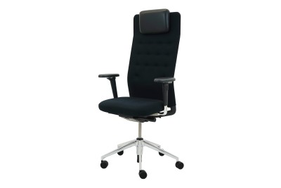 Vitra ID Trim L office swivel chair Fabric / Black