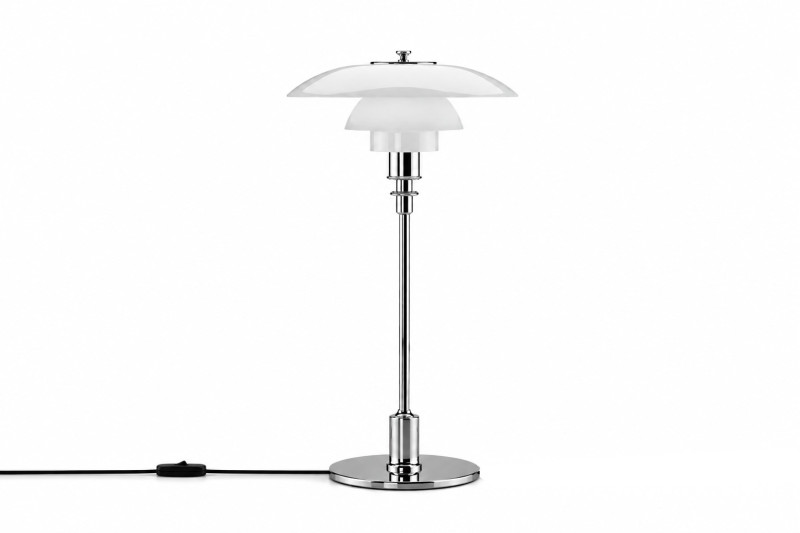 Louis Poulsen PH 2/1 Tischlampe Weiß