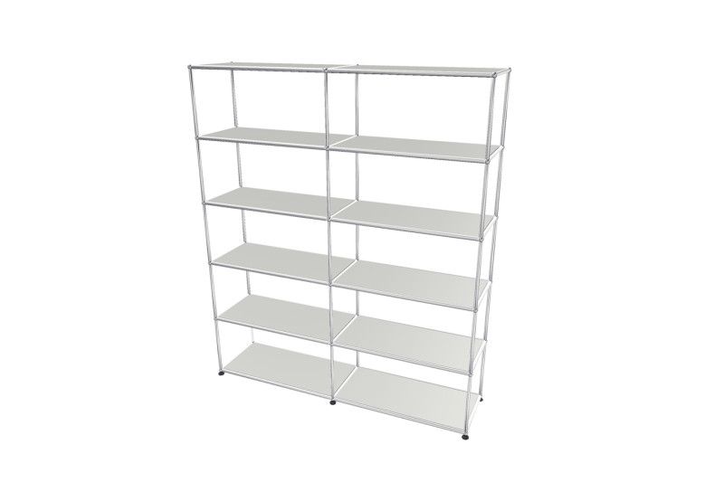 USM Haller Regal / Bücherregal in Breite 150 cm x Tiefe 35 cm