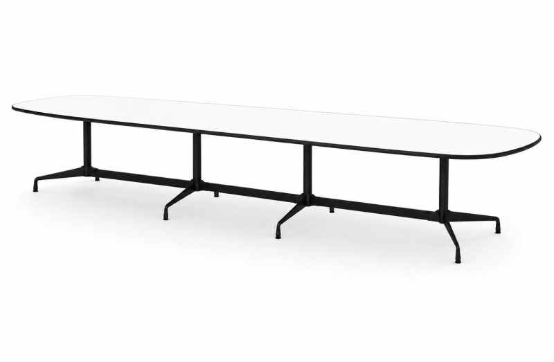 Vitra Conference Table Synthetic Resin / White 280 x 112 cm