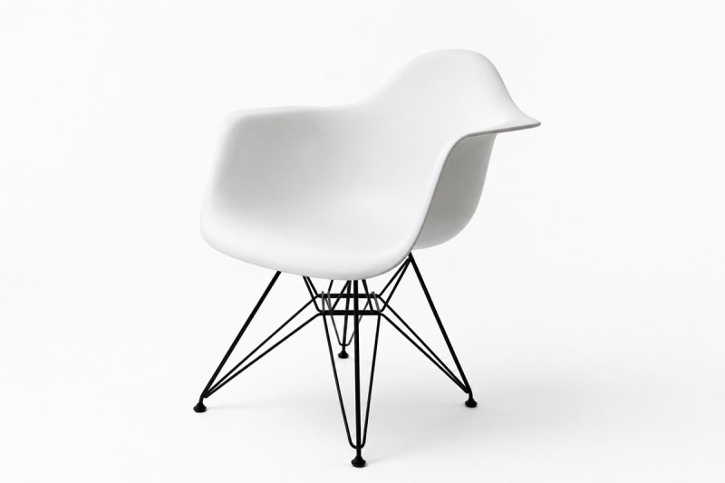 Vitra Eames Plastic Armchair DAW Plástico / Blanco