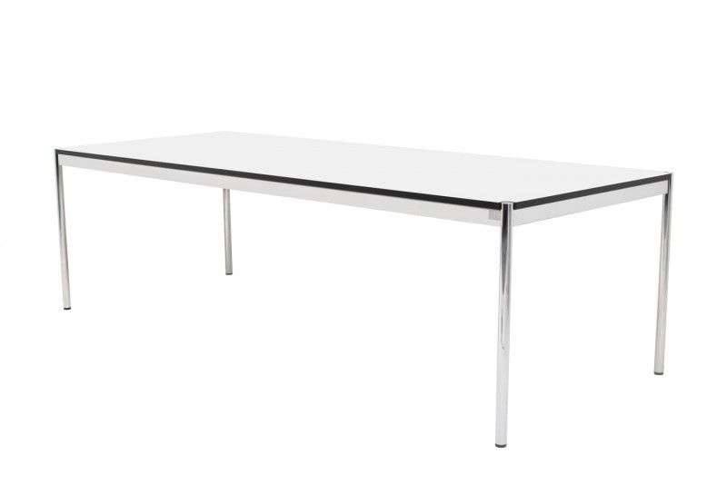 USM Haller Conference Table Synthetic Resin / Light Grey 250 x 100 cm