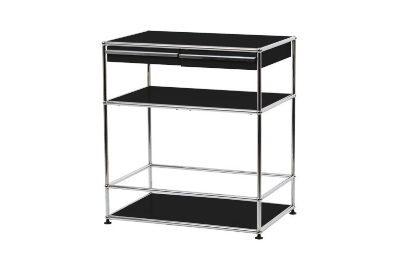 USM Haller Bartisch Graphitschwarz RAL 9011