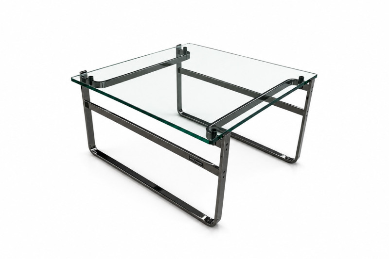 Walter Knoll Beistelltisch Fabricius Glas / 70 x 70 cm