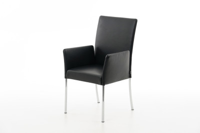 Walter Knoll Jason 1420 Stuhl Leder / Schwarz