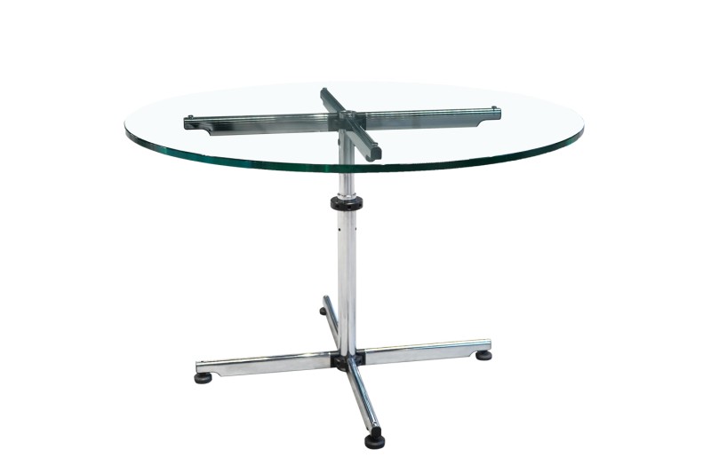 USM Kitos Mesa de Reunión Cristal Ø 110 cm