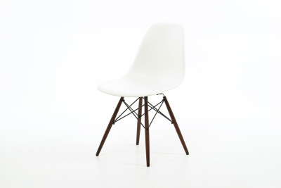 Vitra Eames Plastic Side Chair DSR / blanc