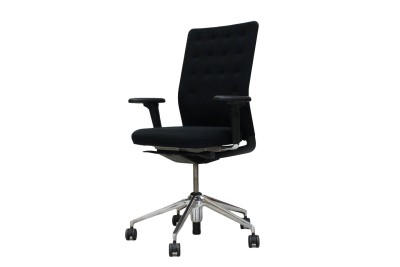 Vitra ID Trim Bürodrehstuhl Stoff / Schwarz