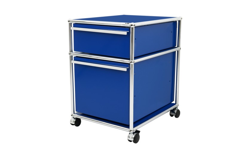 USM Haller Contenedor con Ruedas Gris Claro RAL 7035