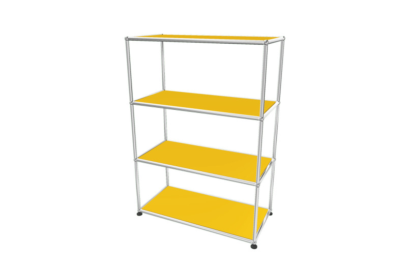 USM Haller Regal / Bücherregal in Breite 75 cm x Tiefe 35 cm