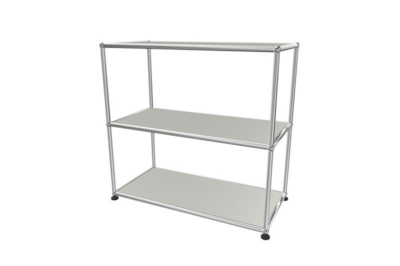 USM Haller Regal / Bücherregal in Breite 75 cm x Tiefe 35 cm
