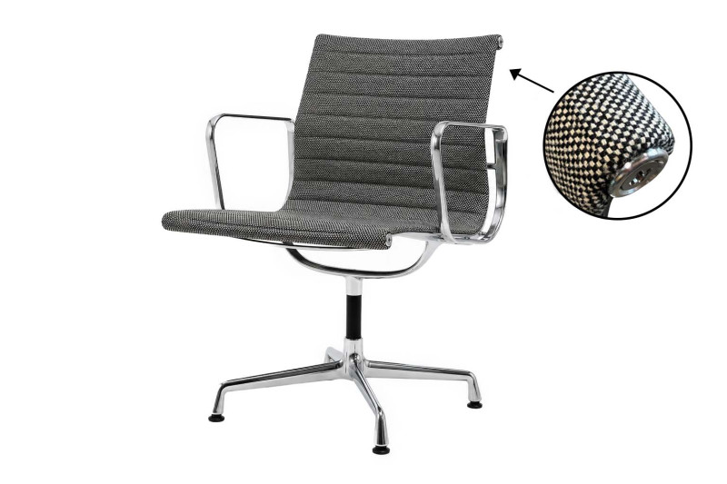 Vitra EA 107 Hopsak / Schwarz / Cremeweiß