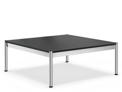 USM Haller Beistelltisch Holz / Schwarz 100 x 100 cm