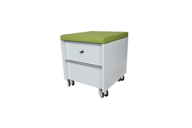 Vitra Aluminium Group EA 108 Siège de Conférence Cuir / Noir