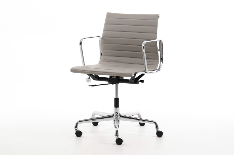 Vitra EA 117 Leder / Grau *mit arret. Wippfunktion*