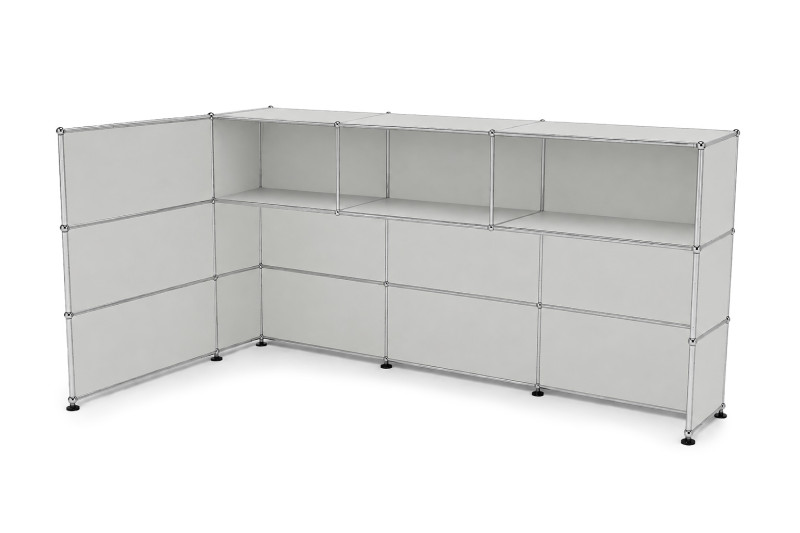 USM Haller Theke / Empfangstheke mit Sichtschutz