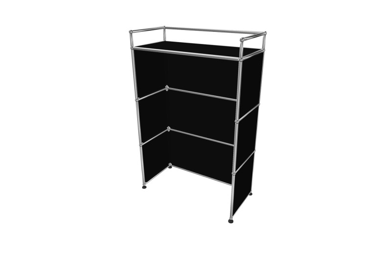 USM Haller Pupitre / Table haute Noir graphite RAL 9011