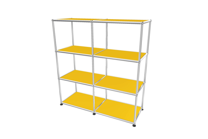 USM Haller Regal / Bücherregal in Breite 100 cm x Tiefe 35 cm