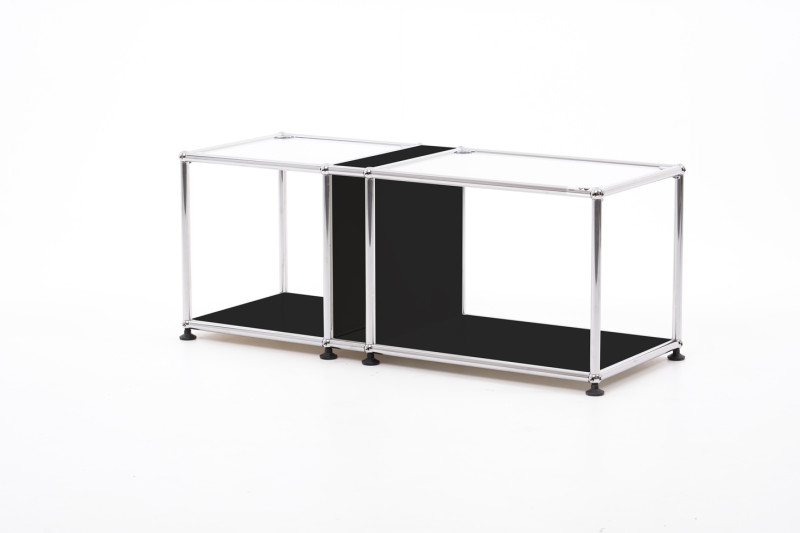 USM Haller Mesa Auxiliar Negro Grafito RAL 9011 75 x 50 cm