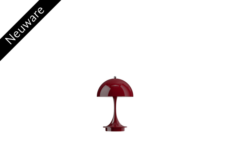 Louis Poulsen Panthella 160 Portable V3 (In- & Outdoor) Tischlampe / Burgundy