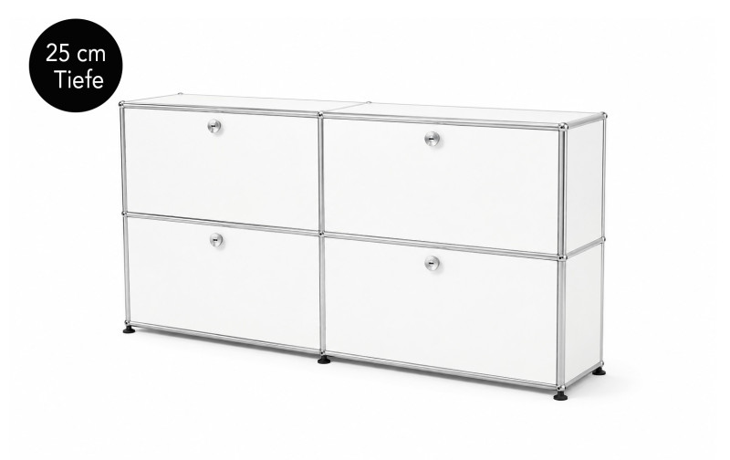 USM Haller Sideboard Reinweiß RAL 9010 *25 cm Tiefe*