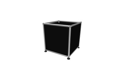 USM Haller Pot de Fleurs Noir Graphite RAL 9011