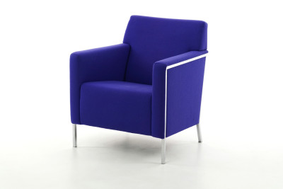 Moroso Steel Sessel Stoff / Blau