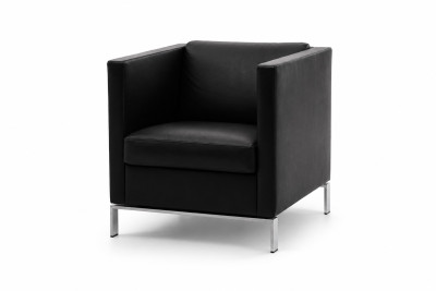 Walter Knoll Sessel Foster 501 Leder / Schwarz