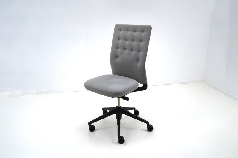 Vitra ID Trim Bürodrehstuhl Stoff / Grau