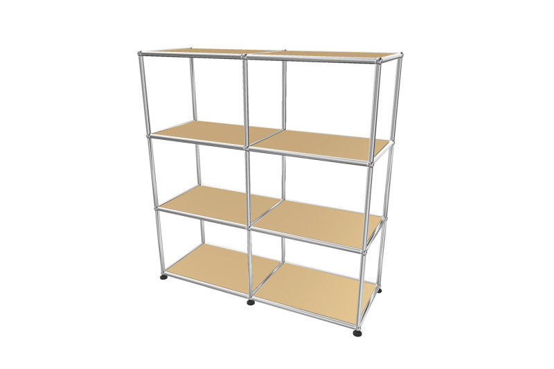 USM Haller Regal / Bücherregal in Breite 100 cm x Tiefe 35 cm