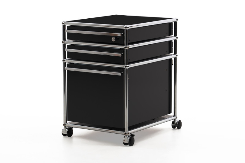 USM Haller Conteneur Roulant Noir Graphite RAL 9011