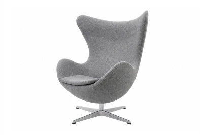 Fritz Hansen Egg Chair Stoff / Grau
