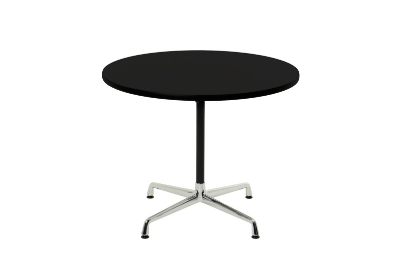 Vitra Eames Contract Table Kunstharz / Schwarz Ø 90 cm