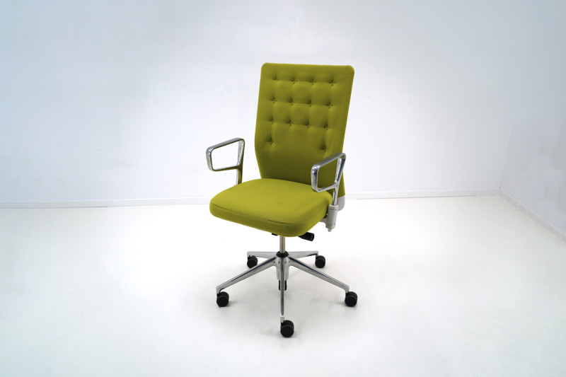 Vitra ID Trim Bürodrehstuhl Stoff / Grün