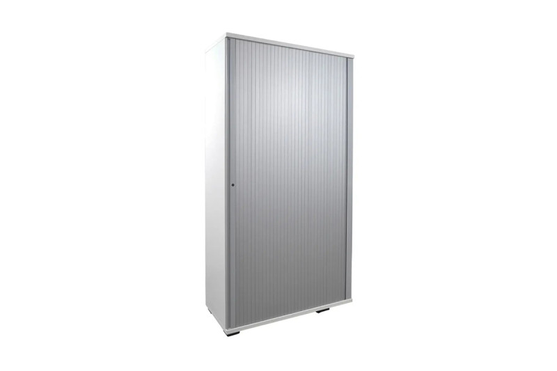 Vitra Aluminium Group EA 108 Bezoekersstoel Leder / Zwart