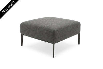 Walter Knoll Jaan Living Bank / Hocker Stoff / Grau