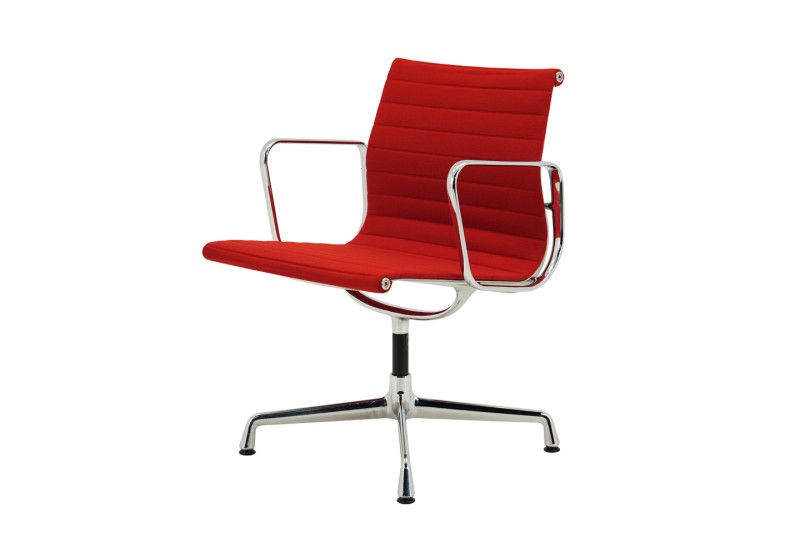 Vitra EA 107 Hopsak / Rojo *no giratorio*