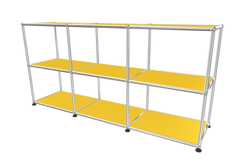 USM Haller Regal / Bücherregal in Breite 150 cm x Tiefe 35 cm