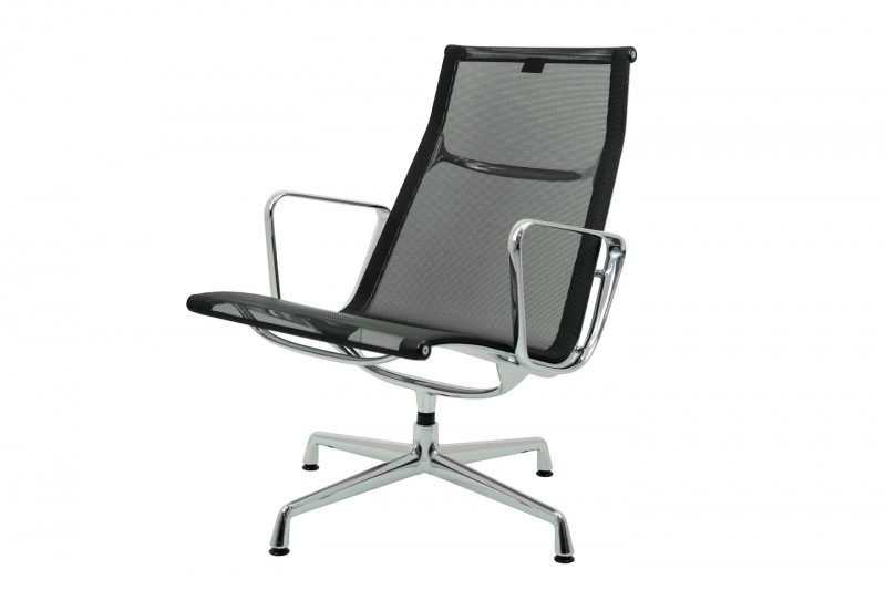 Vitra Aluminium Group Chair EA 116 Netz / Schwarz