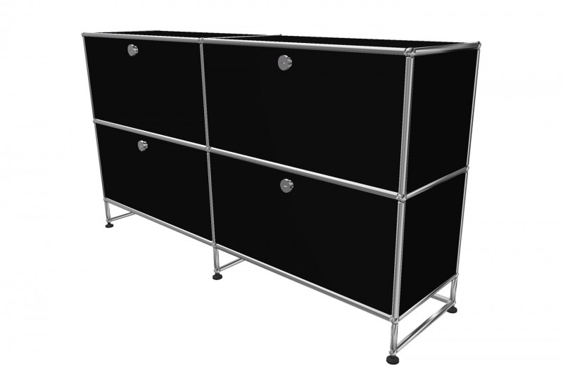 USM Haller Sideboard Graphitschwarz RAL 9011
