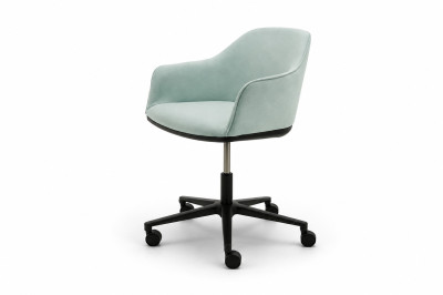 Vitra Softshell Chair Stoff / Hellblau
