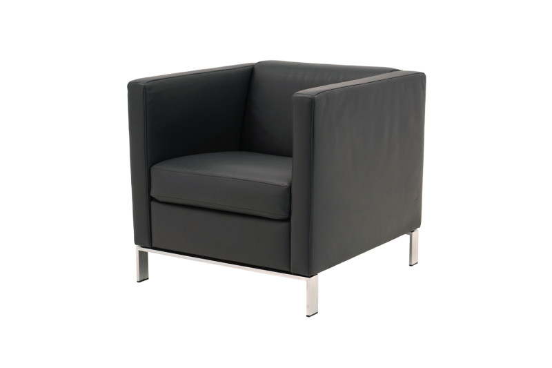 Walter Knoll Foster sillón 501 cuero / Gris Oscuro