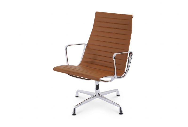 Vitra EA 116 leer / Bruin *draaibaar*