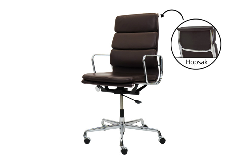 Vitra EA 219 Leather / Brown