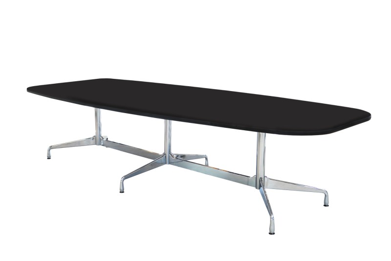 Vitra Conference Table Synthetic Resin / Black 280 x 125 cm